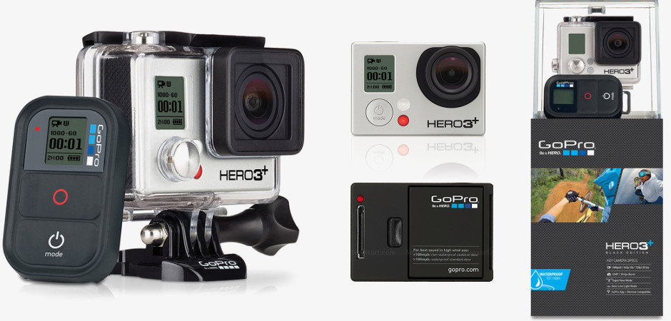 Камера GoPro HERO3+ Black Edition Camera