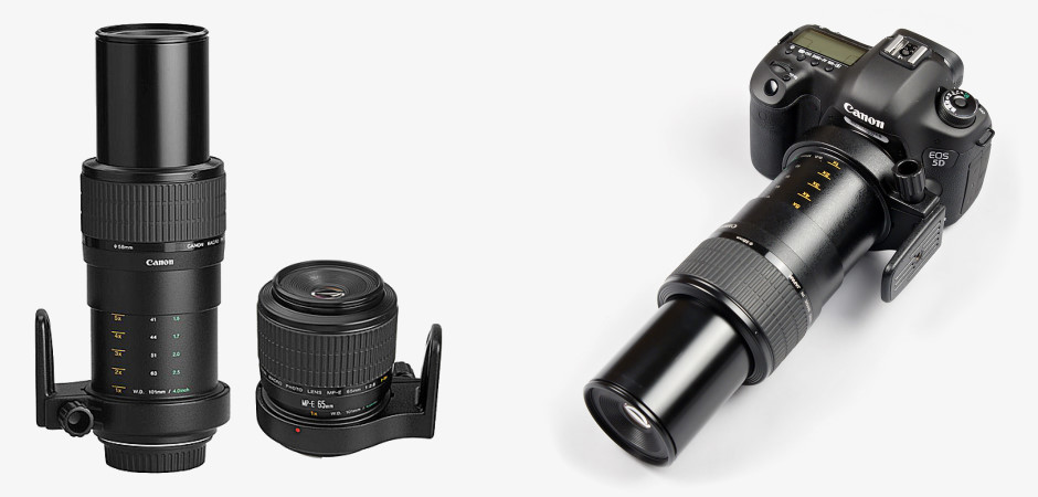 Обектив  Canon MP-E 65mm f/2.8 1-5x Macro Photo Lens